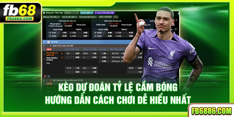Kèo dự đoán tỷ lệ cầm bóng – Hướng dẫn cách chơi dễ hiểu nhất