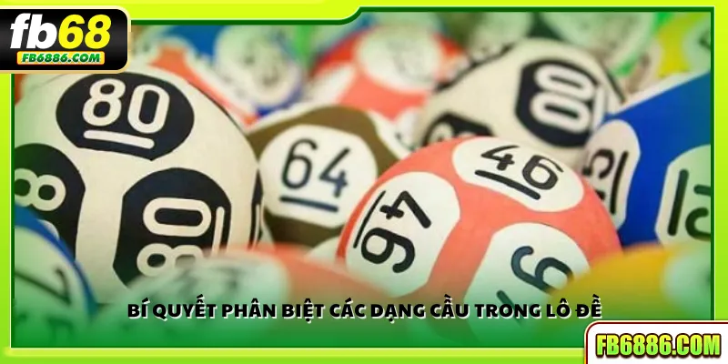 Bí quyết phân biệt các dạng cầu trong lô đề