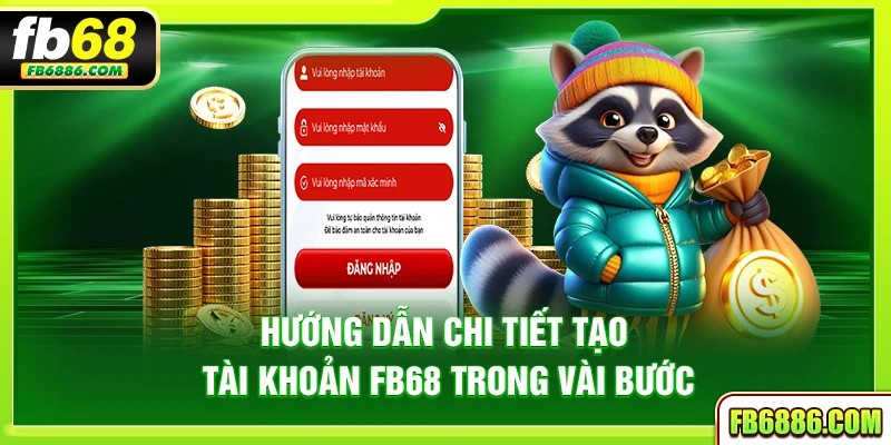 Hướng dẫn chi tiết tạo tài khoản FB68 trong vài bước