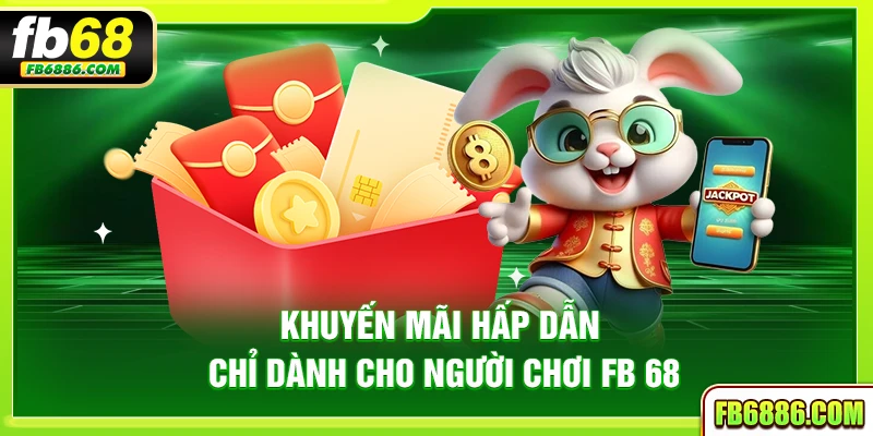 Khuyến mãi hấp dẫn chỉ dành cho người chơi FB 68